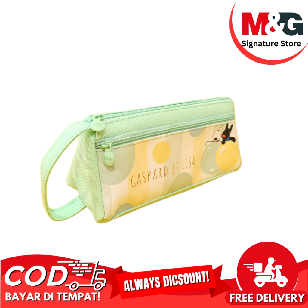 

Tempat Pensil Resleting M&G Gaspard Et Lisa #QPB932JH Tempat Pensil Serbaguna Pencil Case