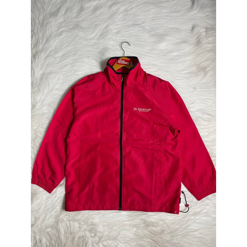 jaket windbreaker dunlop second (2433) - Hoodie second - hoodie second branded - Jaket Second - Jake