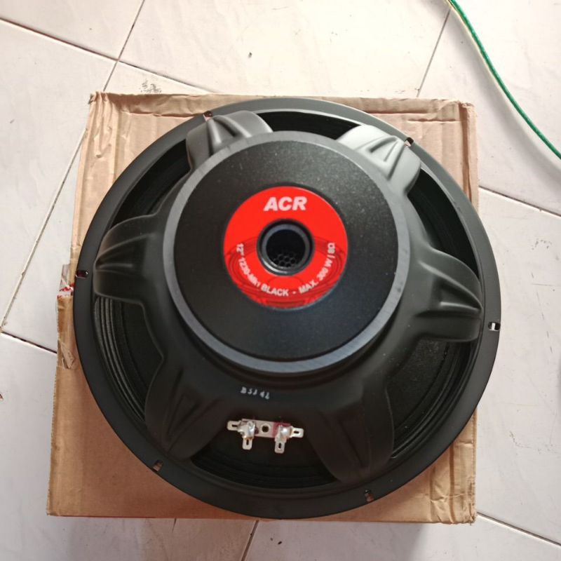 speaker 12 in ACR 1230 BLACK MK1