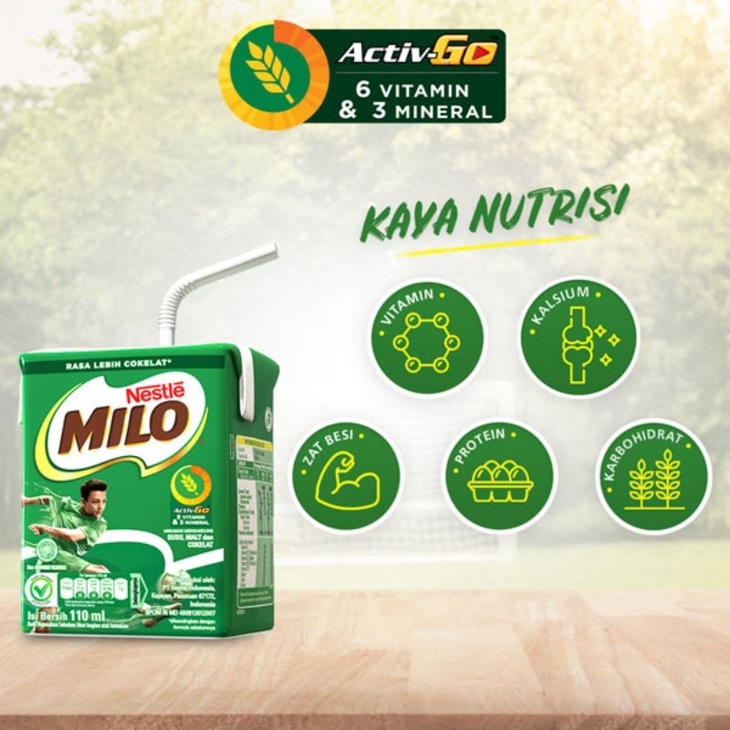 

Milo Active Go UHT 110 ml × 36 pcs