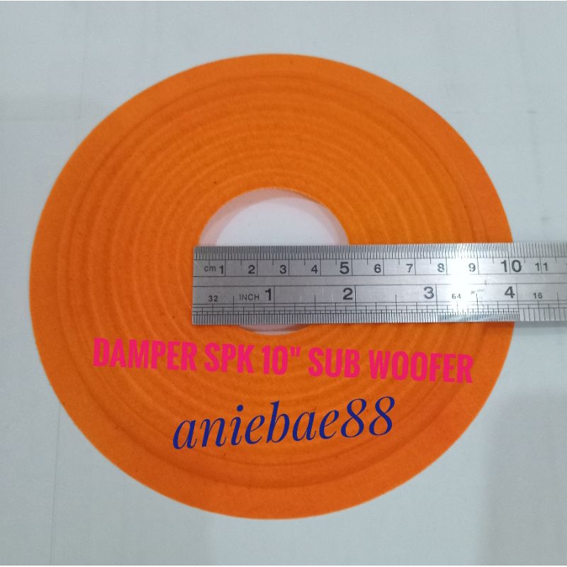 Damper demper speaker 10 inch Sub Woofer