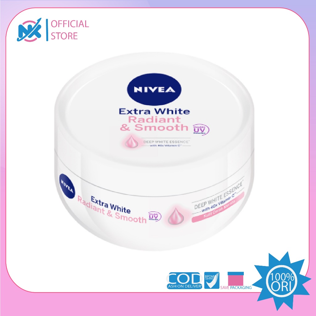 Nivea Extra White Cream Radiant & Smooth