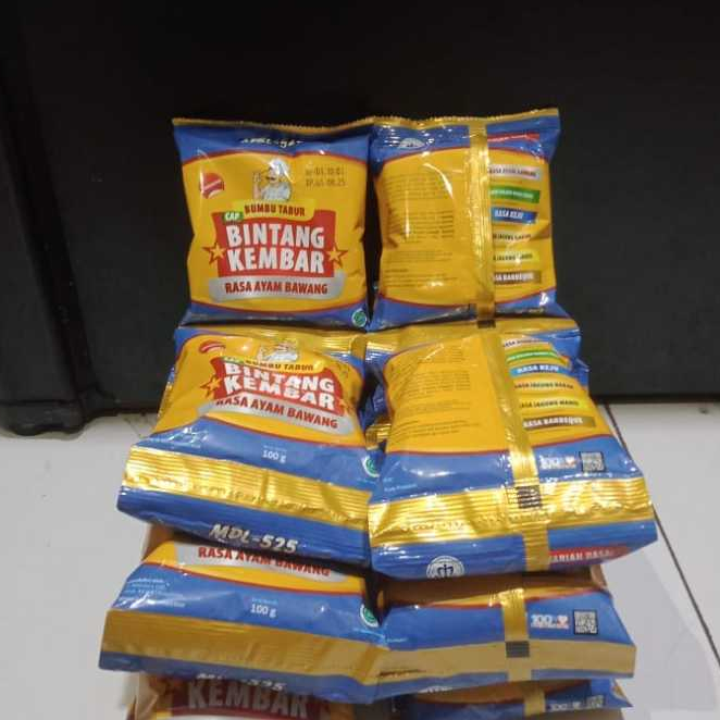 

[Gantung] Bumbu Tabur Bumbu Perasa Isi 100 gr Cap Merk Bintang Kembar