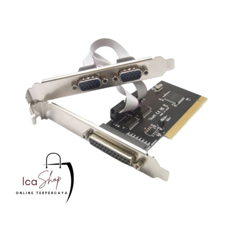 PCI Card Combo 1 Parallel + 2 Serial / PCI Combo DB25 DB9 SERIAL RS232 I/O CARD LPT