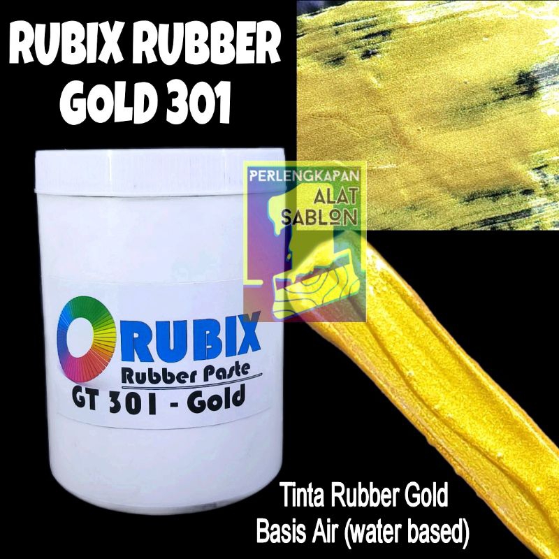 RUBIX RUBBER GOLD 301 TINTA RUBBER GOLD BASIS AIR 500GR