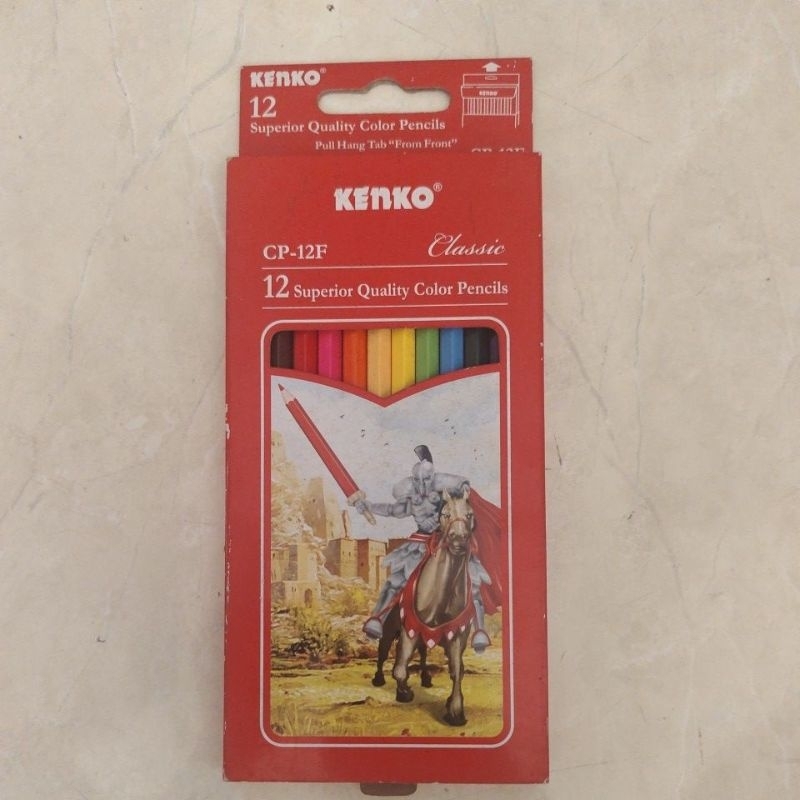 

kenko pensil warna 12 classic