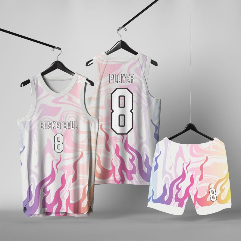 JERSEY BASKET CUSTOM FREE DESIGN FULL PRINTING