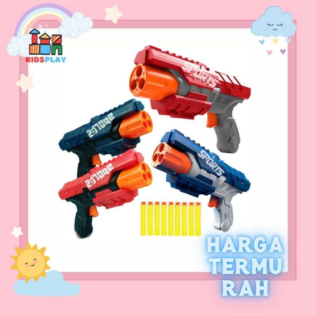 Mainan Soft Gun Toys Mainan Tembak Tembakan Anak Mainan Pistol Anak Pistol Mainan Anak Pistol Mainan