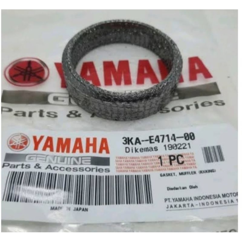 PAKING ASBES KNALPOT TENGAH GASKET MUFFLER YAMAHA RX K RX KING RX SPECIAL ORIGINAL