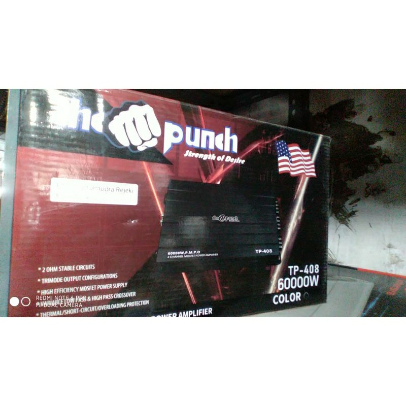 POWER AMPLIFIER THE PUNCH 4ch