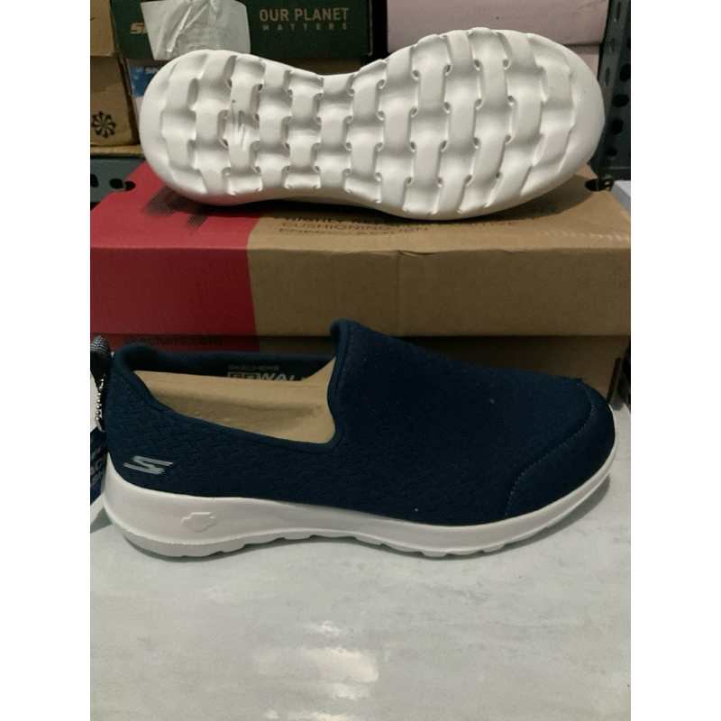 Ori Sale Sepatu Slip On Skechers Go Walk Joy Navy 15635/NVW