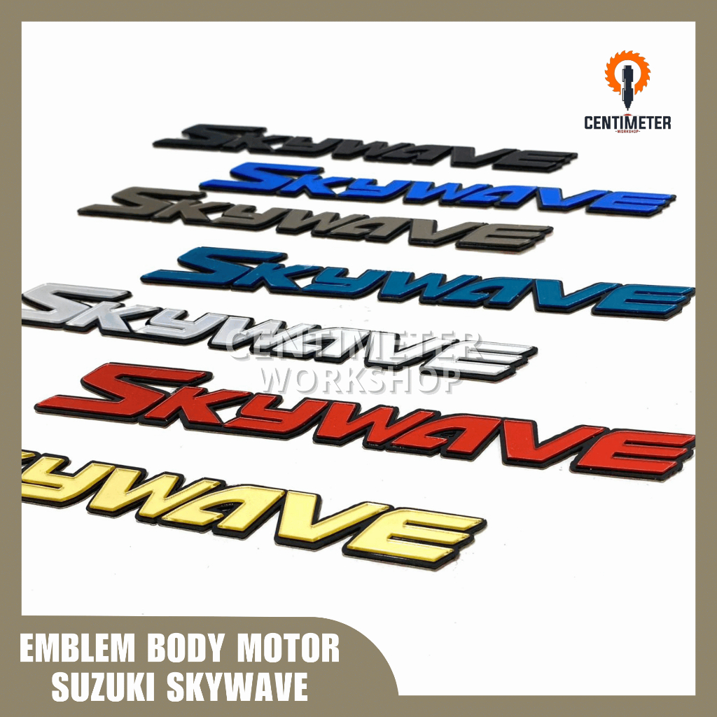 Emblem Suzuki Skywave / Emblem Skywave / Skywave