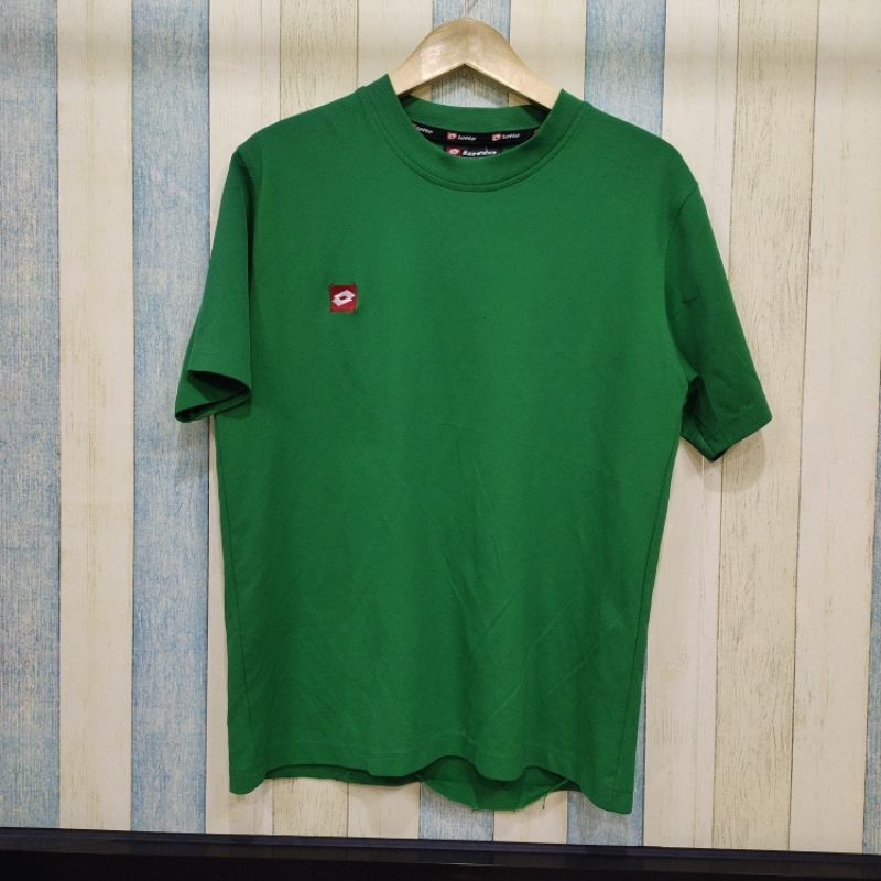 Kaos Jersey Hijau Lotto Polos - Kaos Second