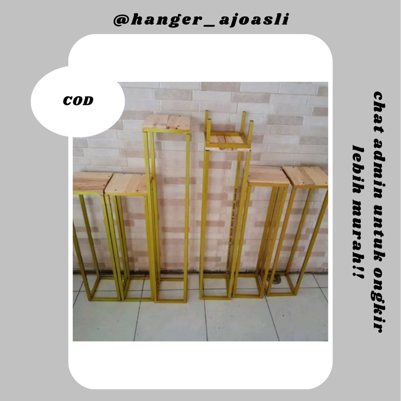 Stand Flower Serbaguna Dekorasi Nikah Rak Bunga