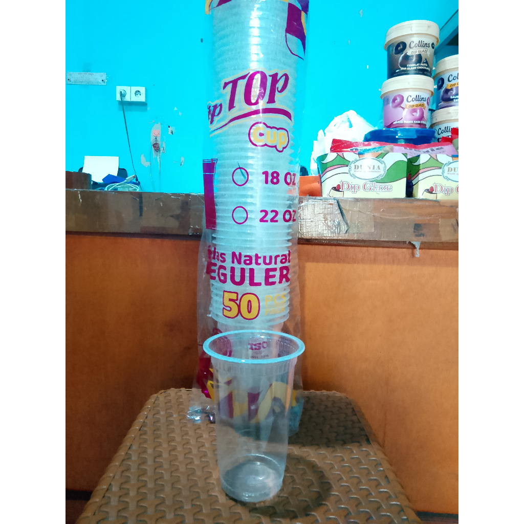 CUP 18oz tip TOP || CUP MINUMA 18oz