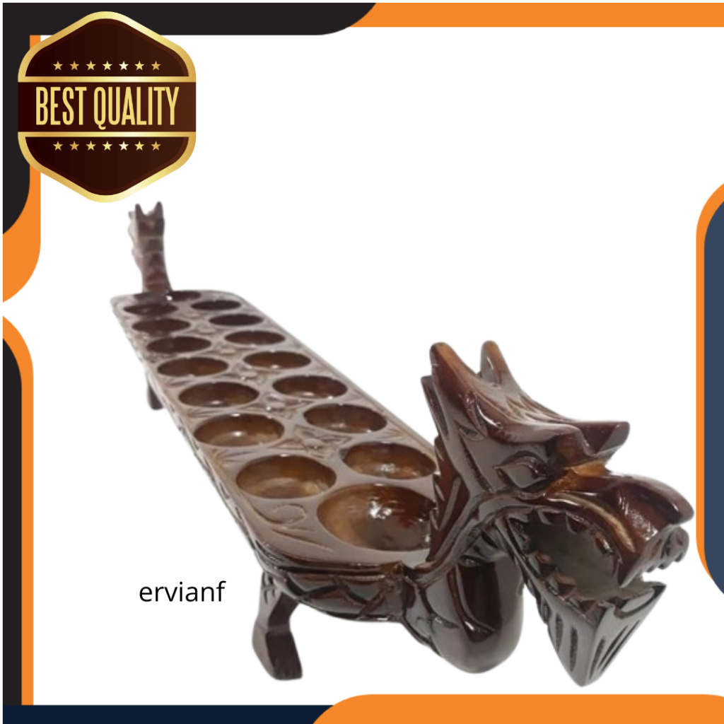 Dakon congklak kayu jati