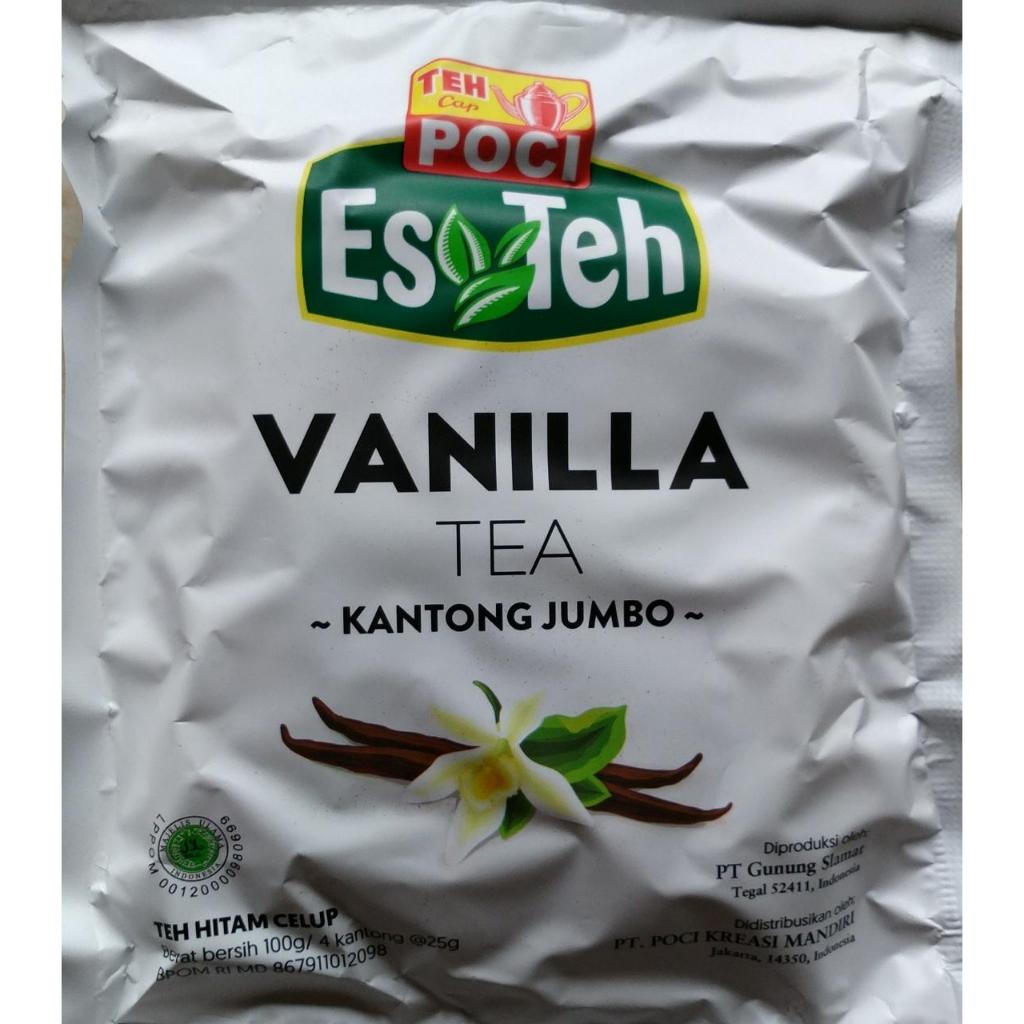 

teh poci vanilla, jasmine 100gr celup jumbo poci vanila, melati 100 gr ASLI 100%