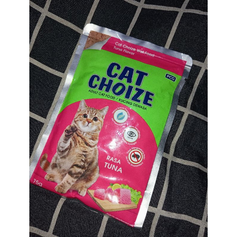 

cat choize pouch 10pcs wet food