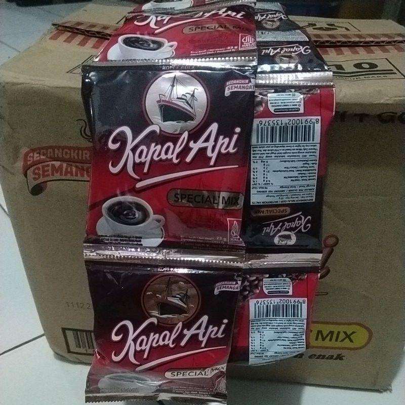 

kopi kapal api special mix 3in1 12 renceng/dus