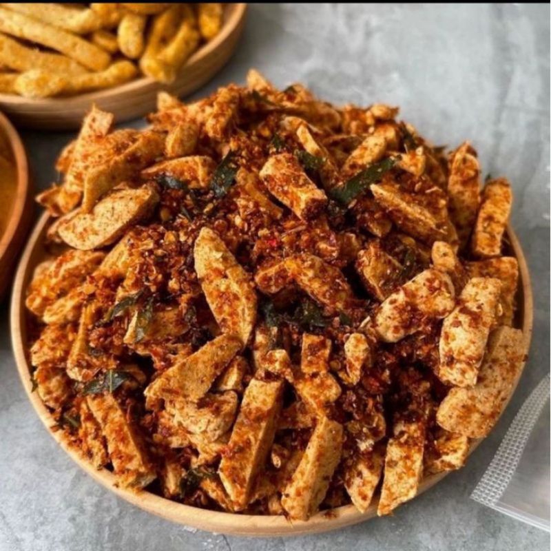 

basreng pedas daun jeruk/basreng original asin gurih