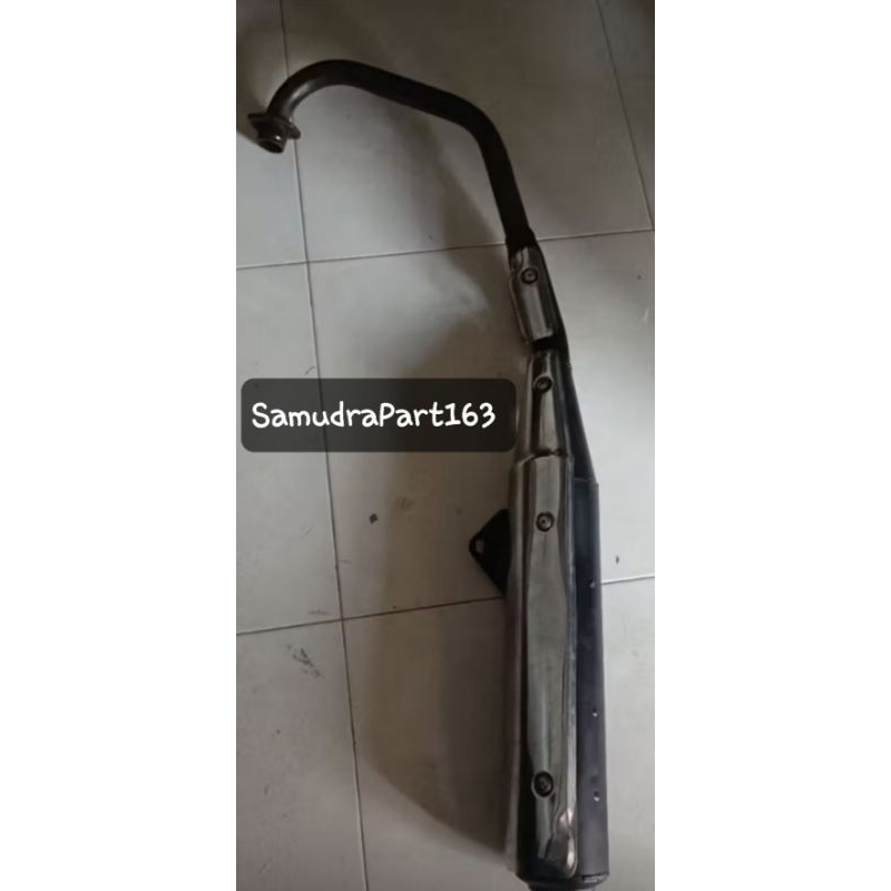 Knalpot Standar Megapro Primus Copoton Motor