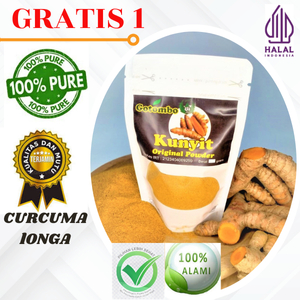 

Kunyit Bubuk Murni Original Powder Premium 100 Herbal Bumbu Dapur Wanita Rempah Super Curcuma Seblak