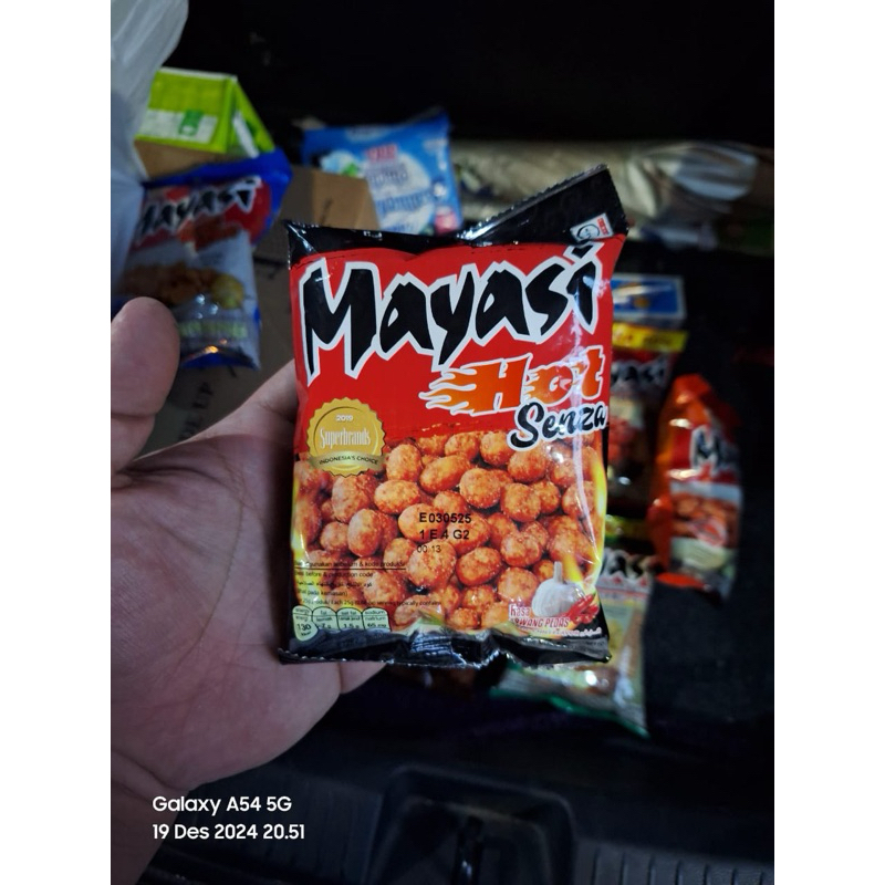 

MAYASI kacang Hot Senza 65gram