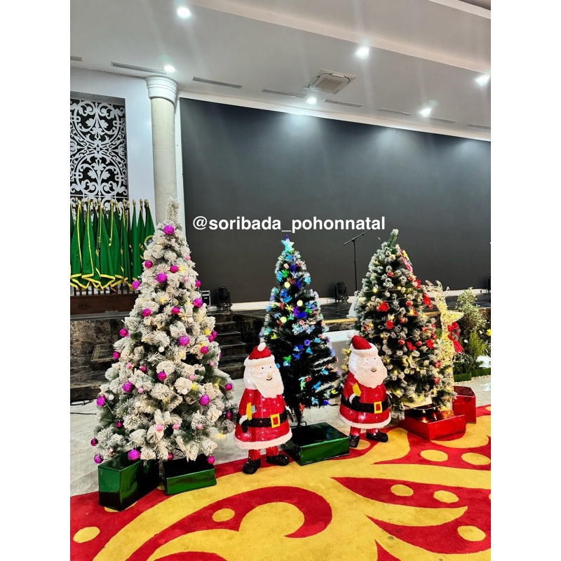 Pohon Natal Salju | Pohon Natal Premium | Pohon Natal Murah | Dekorasi Natal | Hiasan Natal | Perlen