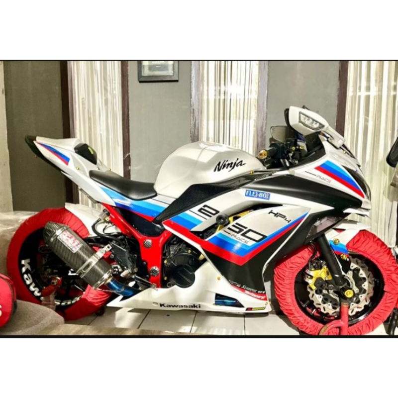 Decal Striping Ninja 250 Fi Old Stiker Variasi Motif Hp4 Bmw