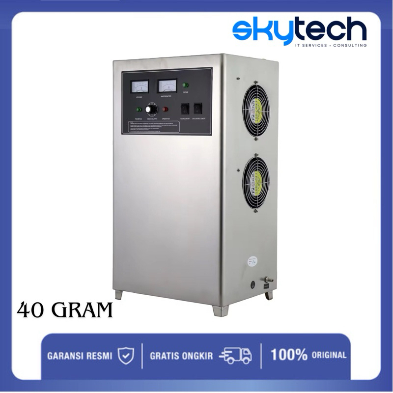 Ozone Generator Sterilizer O3 / Ozonizer Aquasuper Machine 40 gram/h