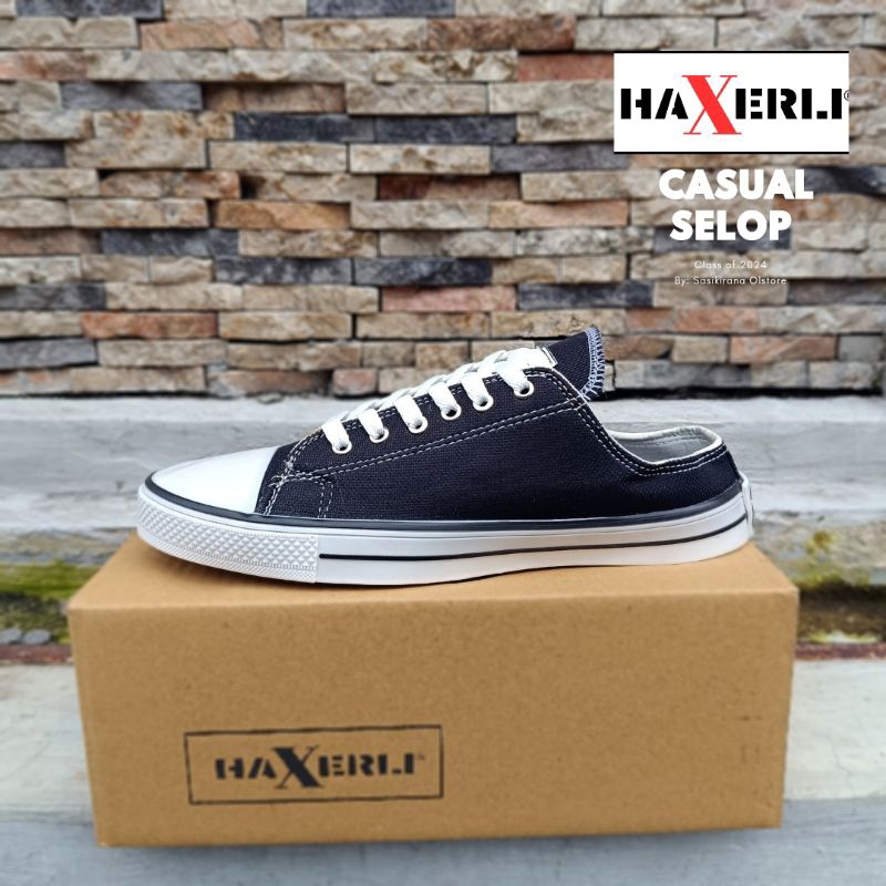 Sepatu All Star Selop Tali Kanvas Wanita Pria