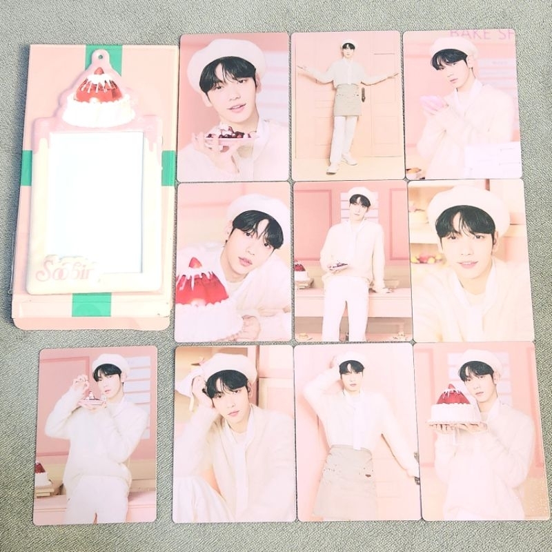 [SHARING] Soobin / Yeonjun / Beomgyu Photocard / PC Holder - Official from TXT Bake Shop Set