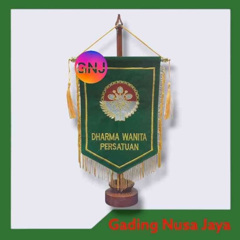 Bendera  meja DHARMA WANITA PERSATUAN 1 SET Ready stock