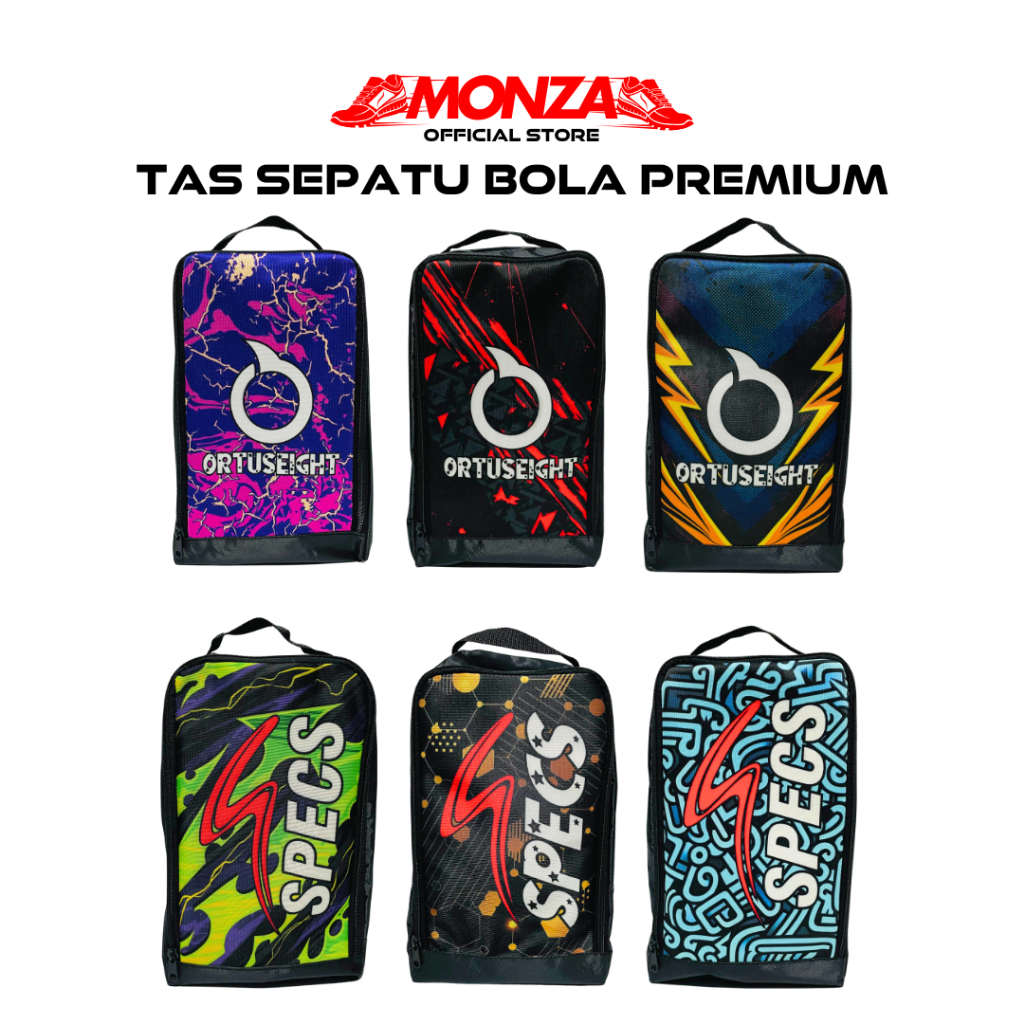 Monza Official - Tas Sepatu Bola Multifungsi Tas Sepatu Premium Dengan Desain Modern