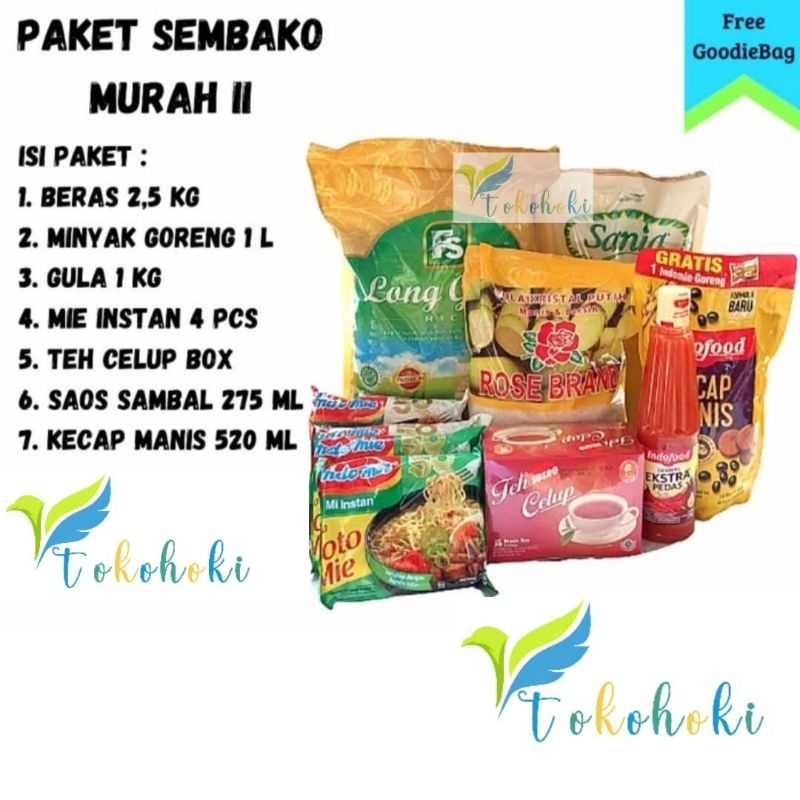 

PAKET SEMBAKO MURAH II