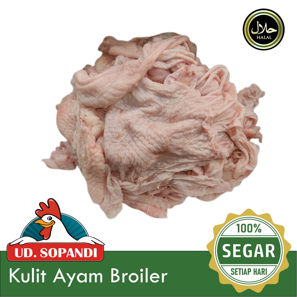 

Kulit Ayam Broiler 1 Kg