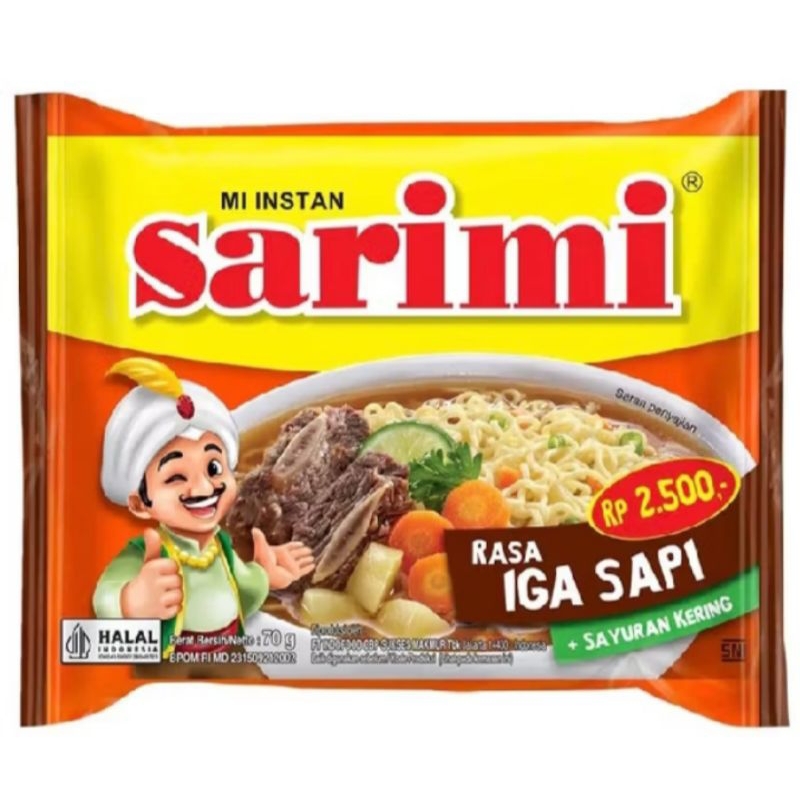 

mie instan sarimi rasa iga sapi 5pcs