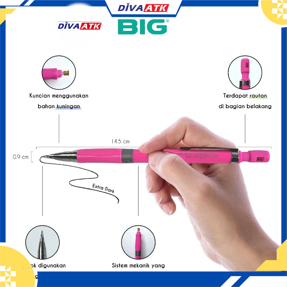 PENSIL MEKANIK BIG MP-116 2.0