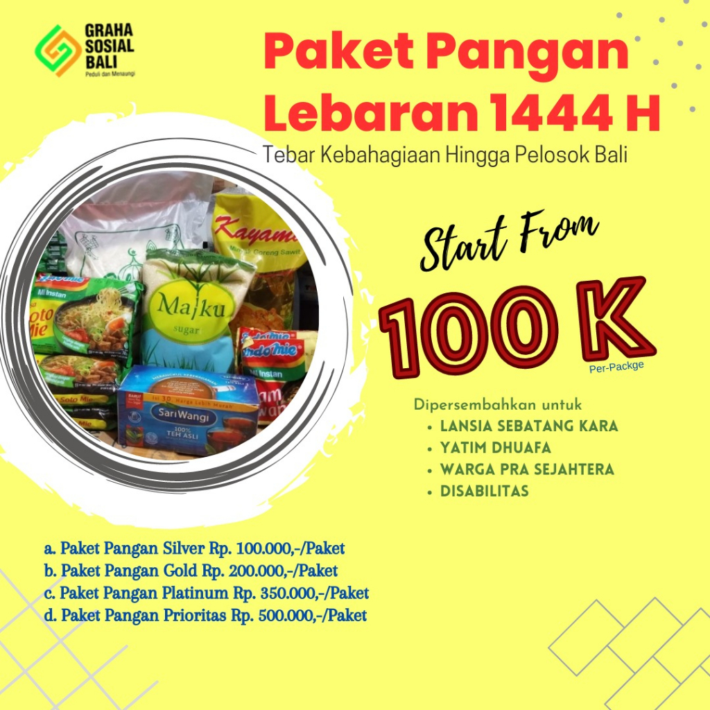 

Paket sembako lebaran 1444H