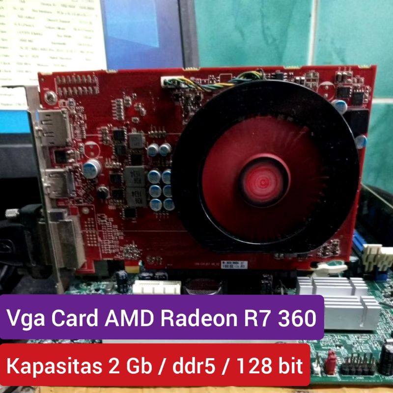 Vga Card 2 Gb ddr5 128 bit - Vga Card AMD Radeon R7 360 series