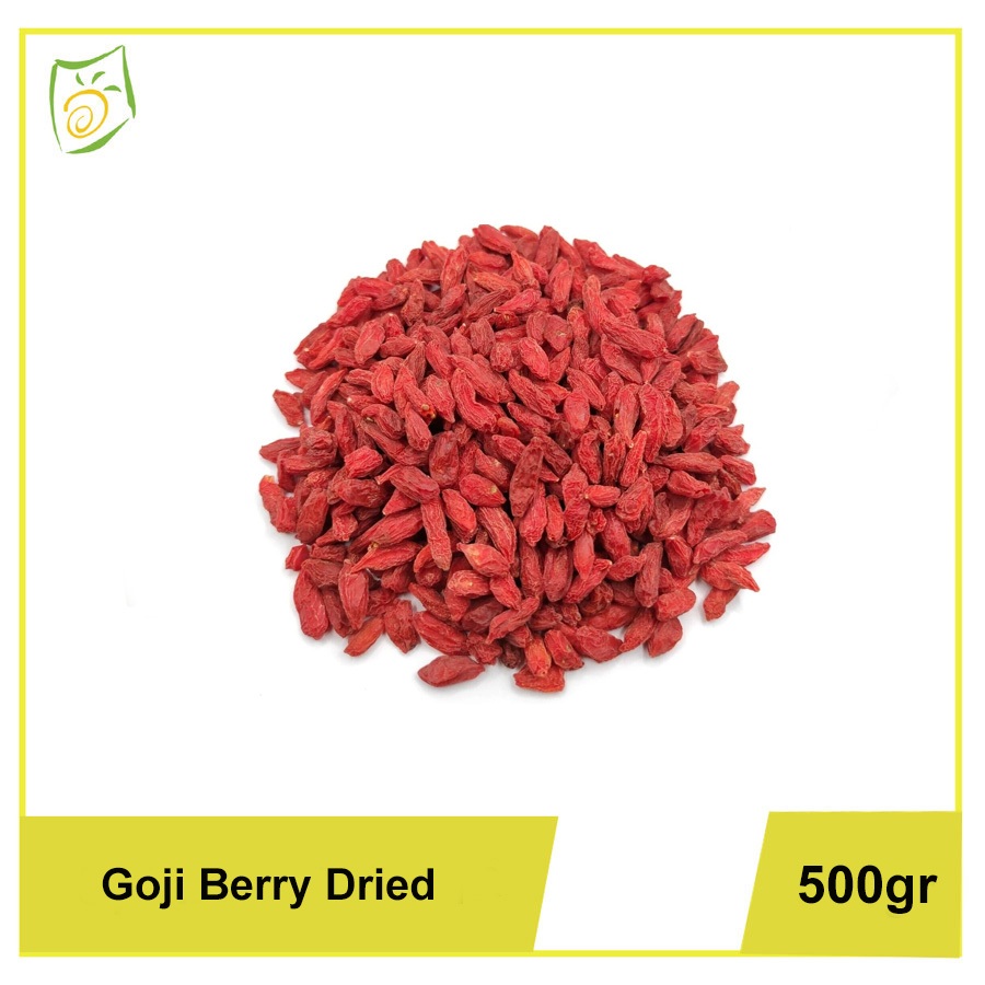 

Goji Berry Dried 500gr - Buah Goji Beri 500gr