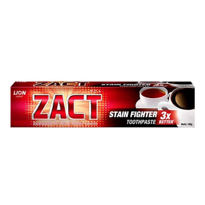 Zact Pasta Gigi Stain Penghilang Noda 190 g