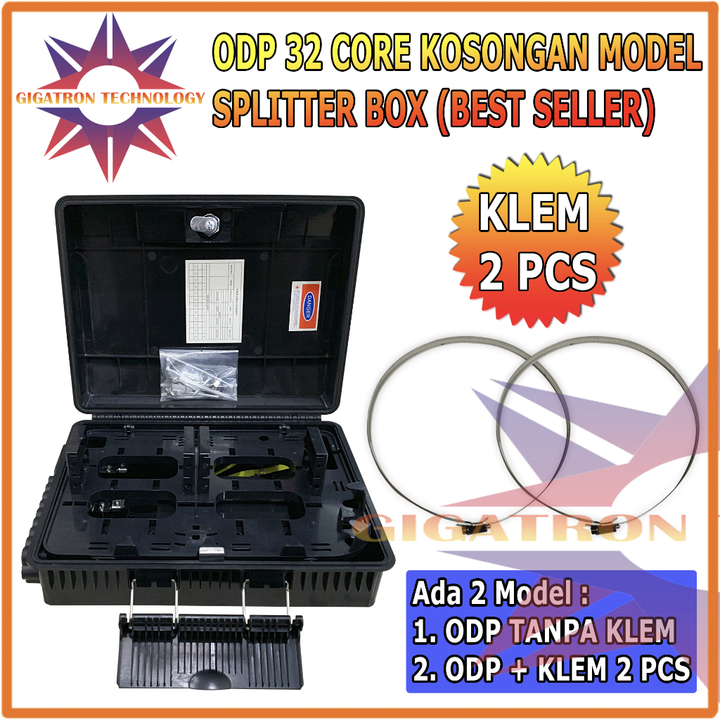 ODP 32 Core Model Box Splitter Kosongan / ODP Tiang 32 Core PLC Box 1:8 1:16 / ODP Box 32 Core Koson