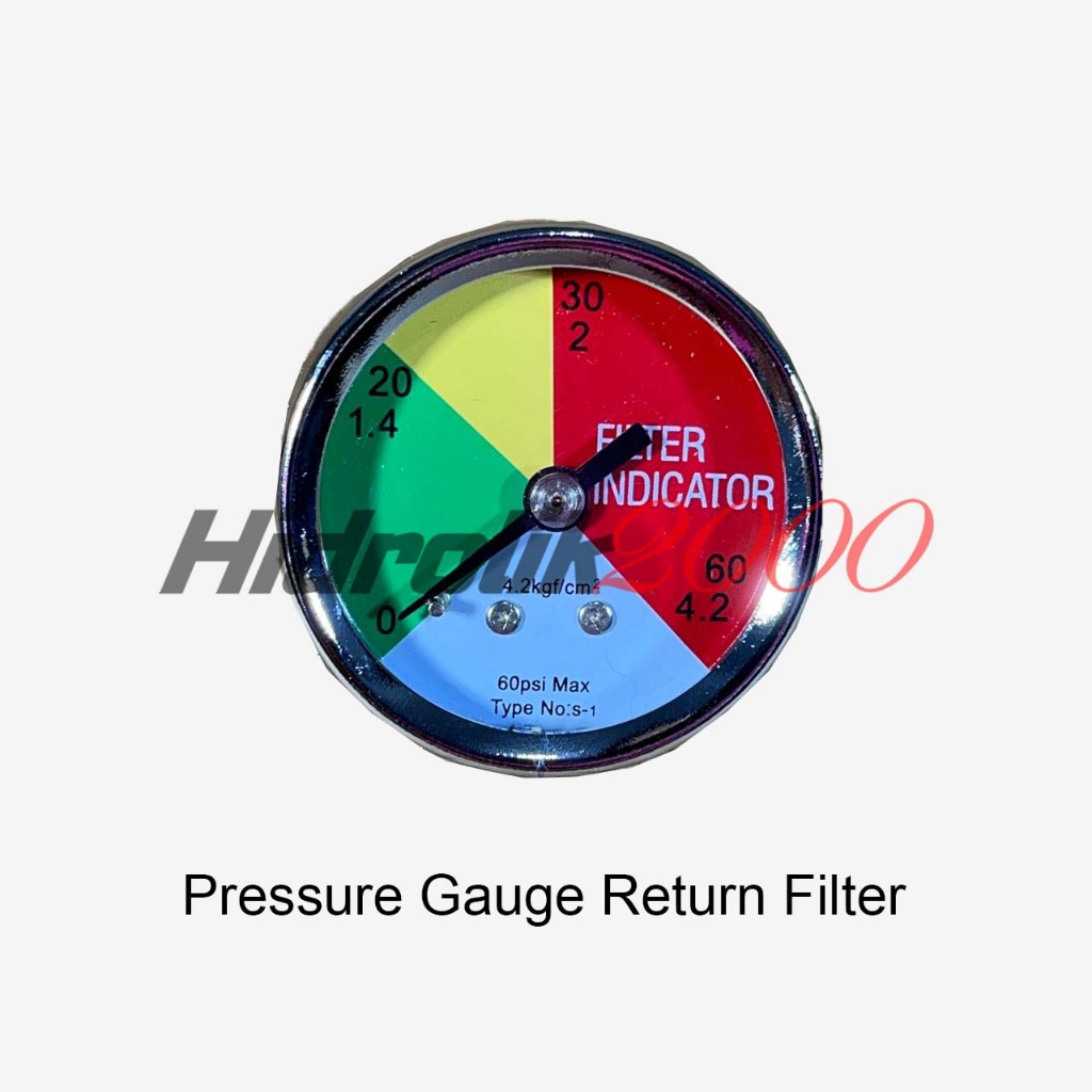 Pressure Gauge Return Filter