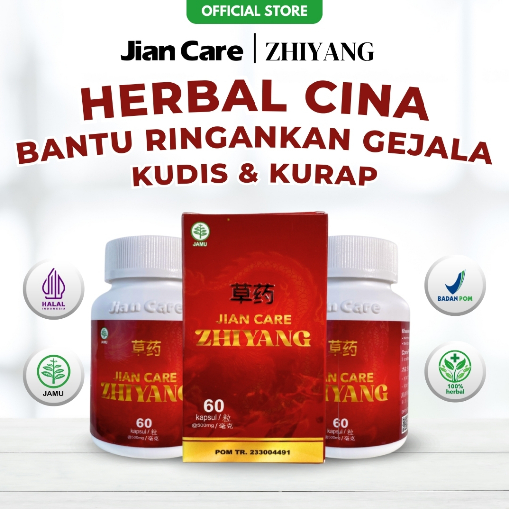 Jian Care Zhiyang - Obat Herbal Cina Untuk Membantu Meredakan Kudis Kurap Kulit Gatal Alergi