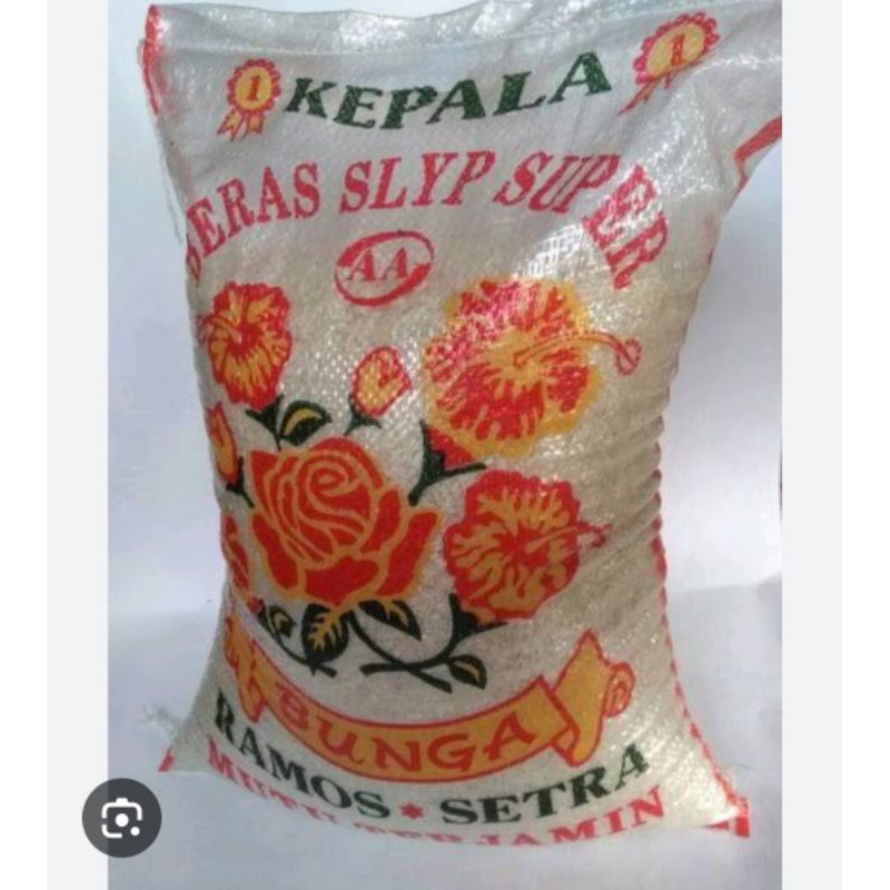 

Beras merek Bunga 10kg