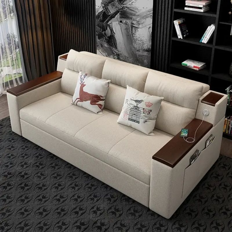 Sofa Bed Tarik Sofa Bed Lipat Sofa Kulit 3 Seater Free Bantal