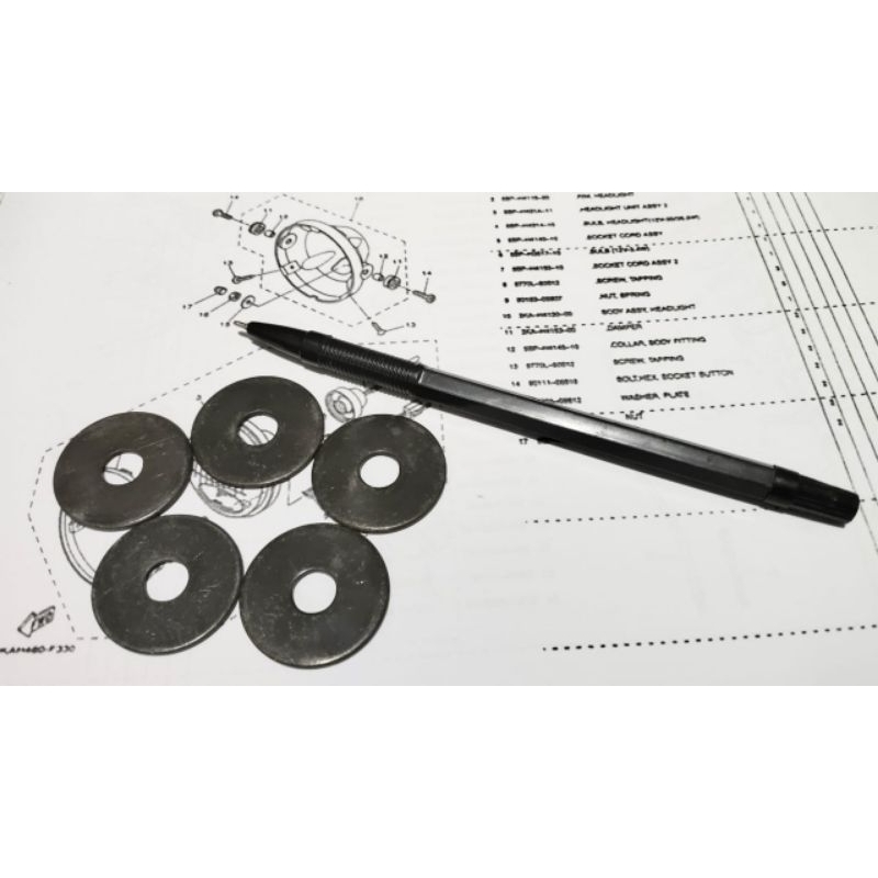 RING ORI REFLEKTOR BATOK LAMPU / KUPINGAN LAMPU RX KING RXKING RXK RXS RXZ LOSTPACK