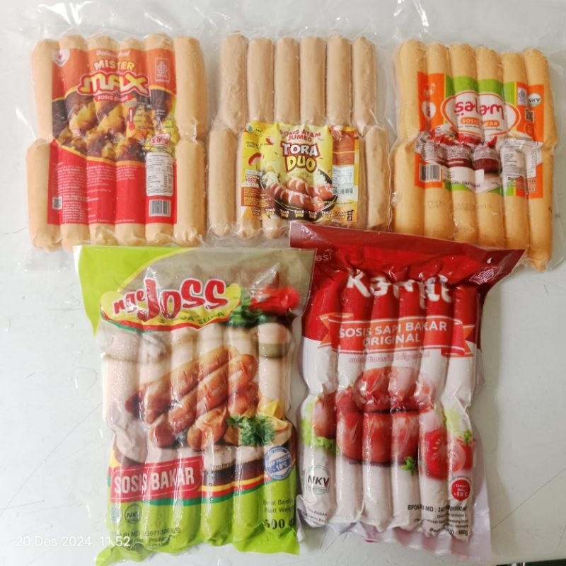 

SOSIS SALAM SOSIS MISTER MAX ISI 12 PCS TORADUO NGEJOSS sosis bakar sapi kamil 500g