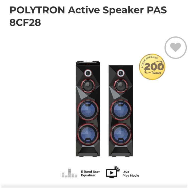 SPK Aktif Polytron PAS8CF28